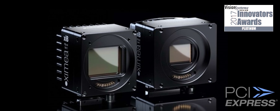 PCIe Gen2 Gen3 fast high speed cameras Vision Systems Design Awards 2017